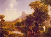 Thomas Cole The Voyage of Life: Youth oil painting on canvas